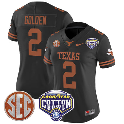 Women's TEX Cotton Bowl Patch Vapor Limited Jersey - All Stitched
