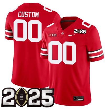 Custom OSU Jersey - CFP Final Patch - All Stitched