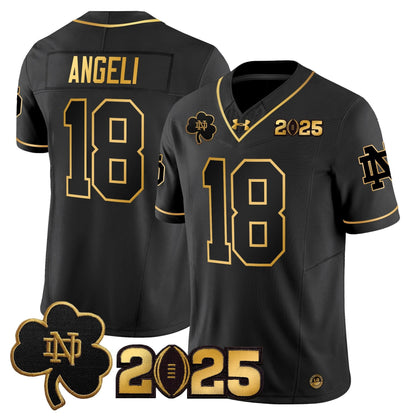 NDFI 2025 CFP Final Patch Gold Vapor Limited Jersey - All Stitched
