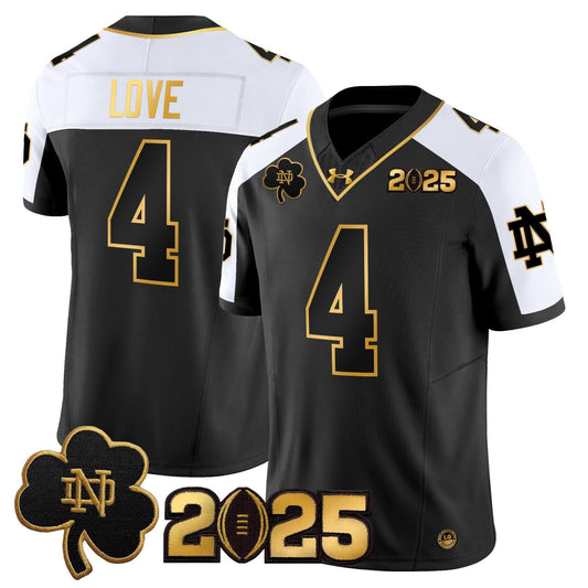 NDFI 2025 CFP Final Patch Gold Vapor Limited Jersey - All Stitched