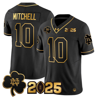 NDFI 2025 CFP Final Patch Gold Vapor Limited Jersey - All Stitched