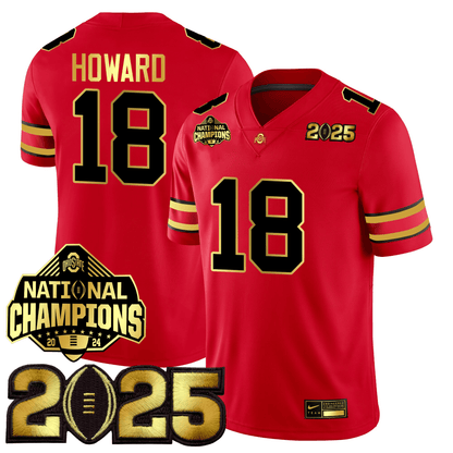 OSU Gold Edition Jersey - CFP Final + National Champions Patch
