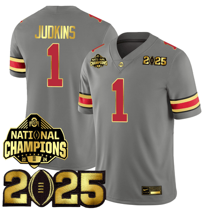 OSU Gold Edition Jersey - CFP Final + National Champions Patch