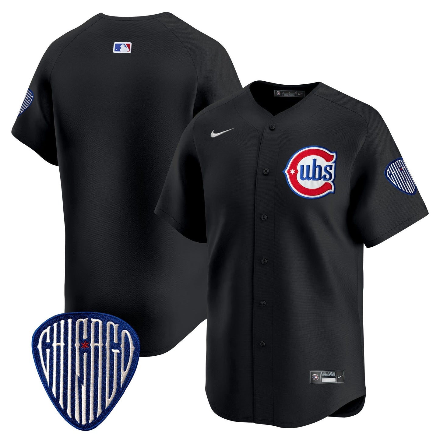CHC Blue Alternate Vapor Premier Limited Jersey - All Stitched