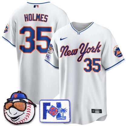 Men's New York Mets Blue Road 2025 Spring Training Jersey - All Stitched
