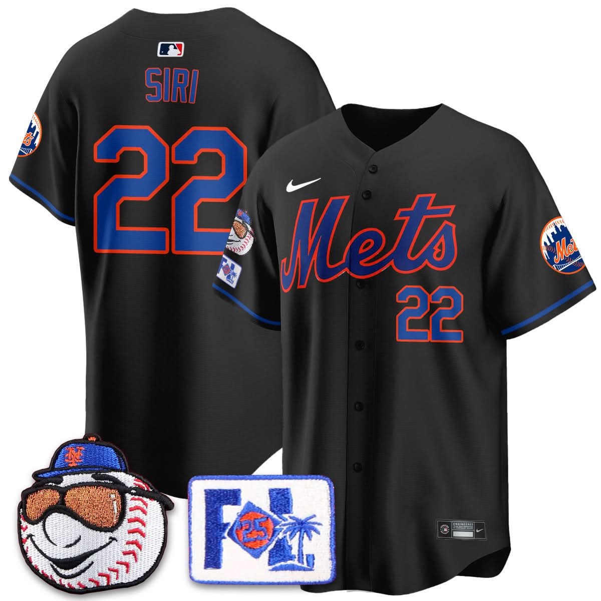 Men's New York Mets 2025 Spring Training Jersey - All Stitched