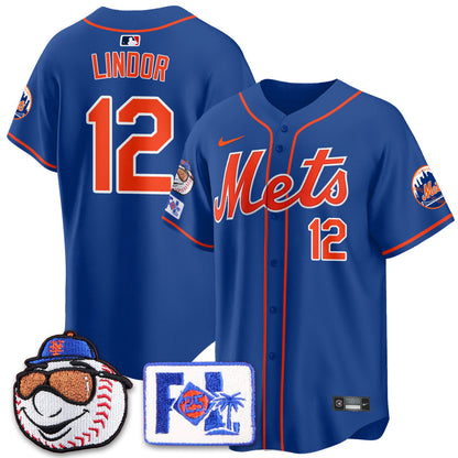 NYM 2025 Spring Training Jersey - All Stitched