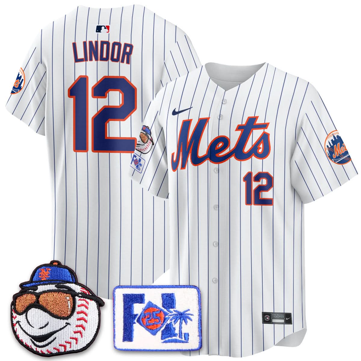 Men's New York Mets 2025 Spring Training Jersey - All Stitched