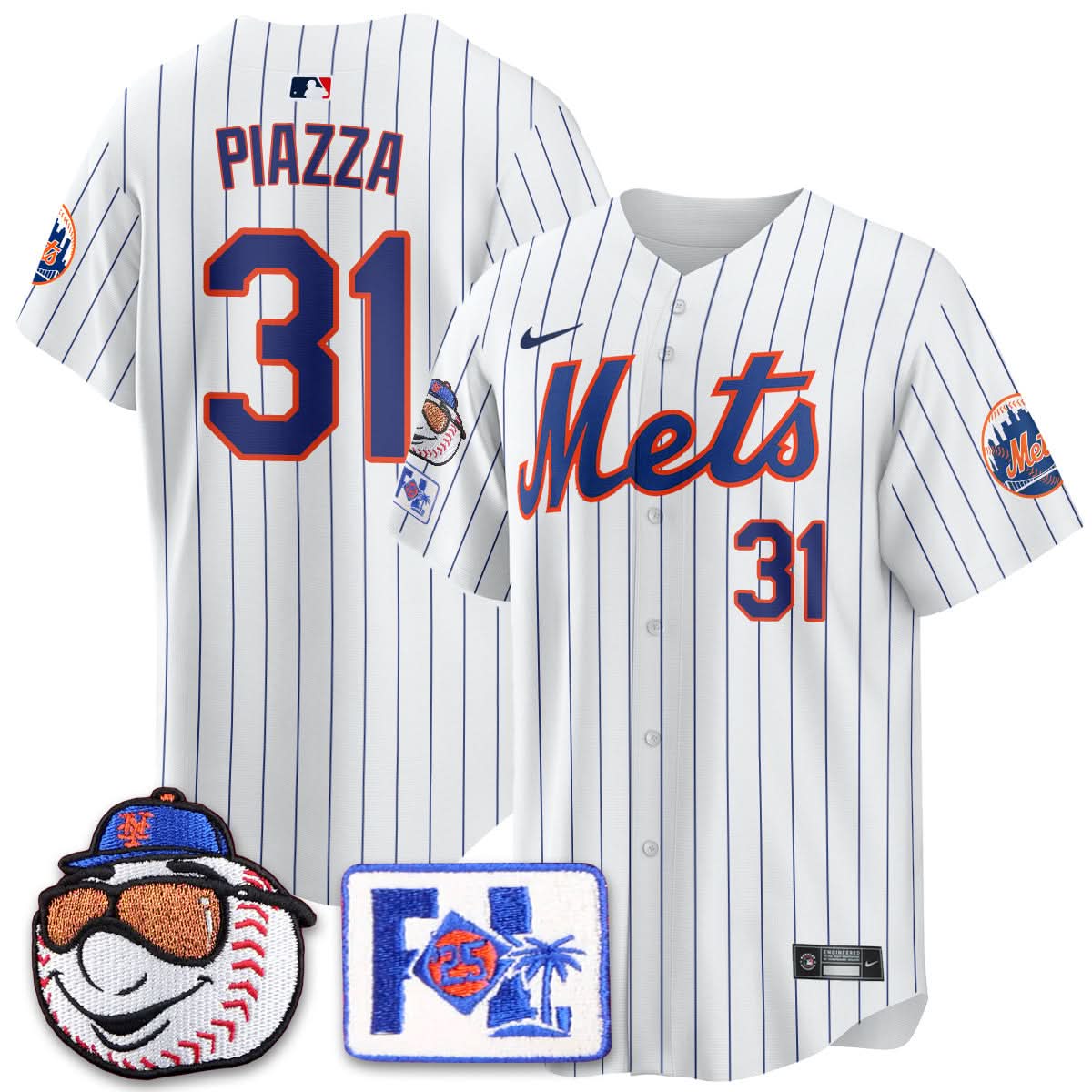 Men's New York Mets 2025 Spring Training Jersey - All Stitched