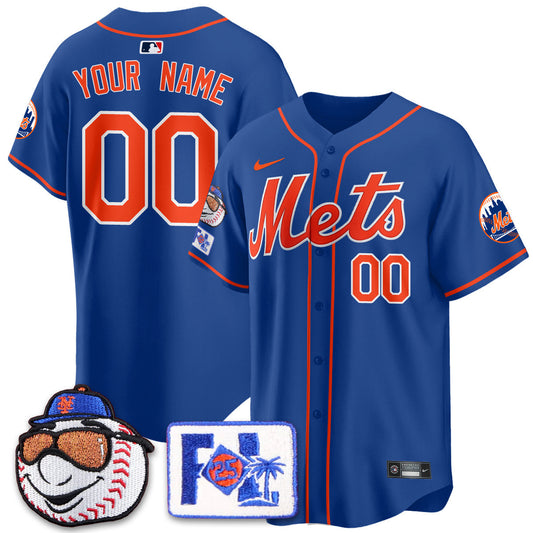 Custom Gender/Name NYM 2025 Spring Training Jersey - All Stitched