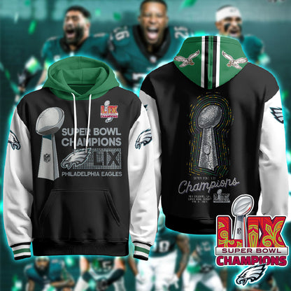 PHI Super Bowl LIX Champions Hoodie