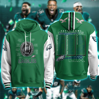 PHI Super Bowl LIX Champions Limited Hoodie N1