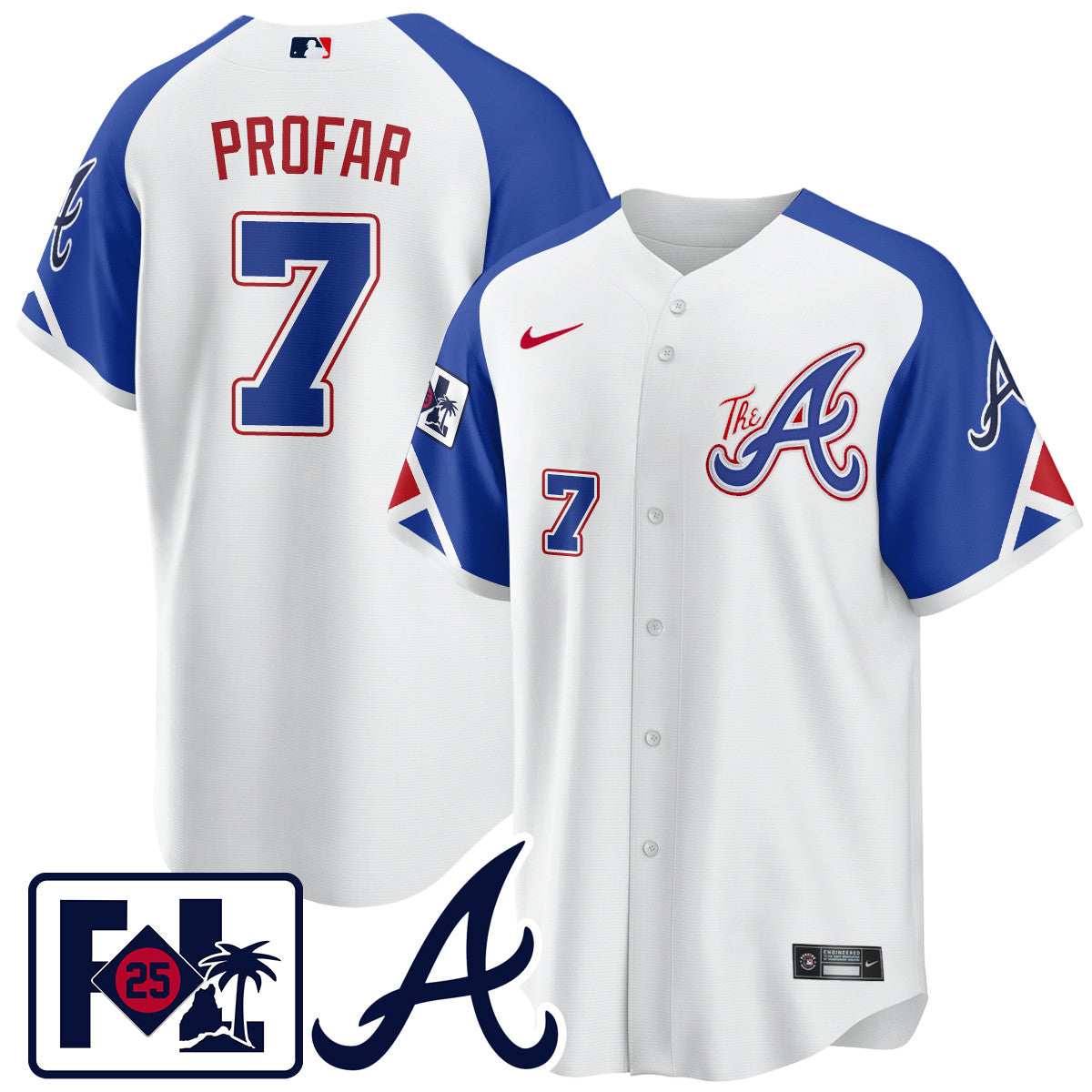 ATL 2025 Spring Training Jersey - All Stitched