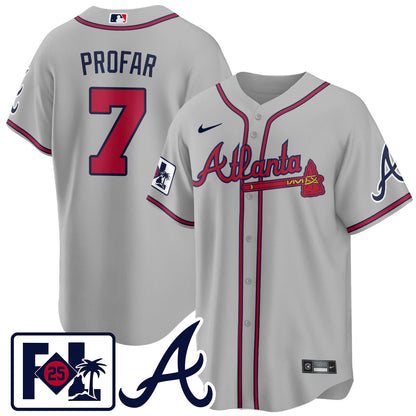 ATL 2025 Spring Training Jersey - All Stitched