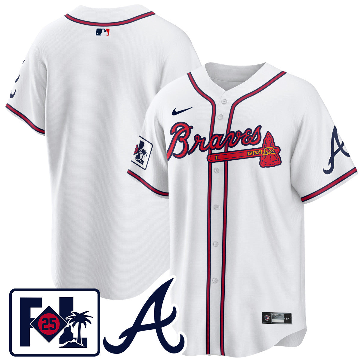 ATL 2025 Spring Training Jersey - All Stitched