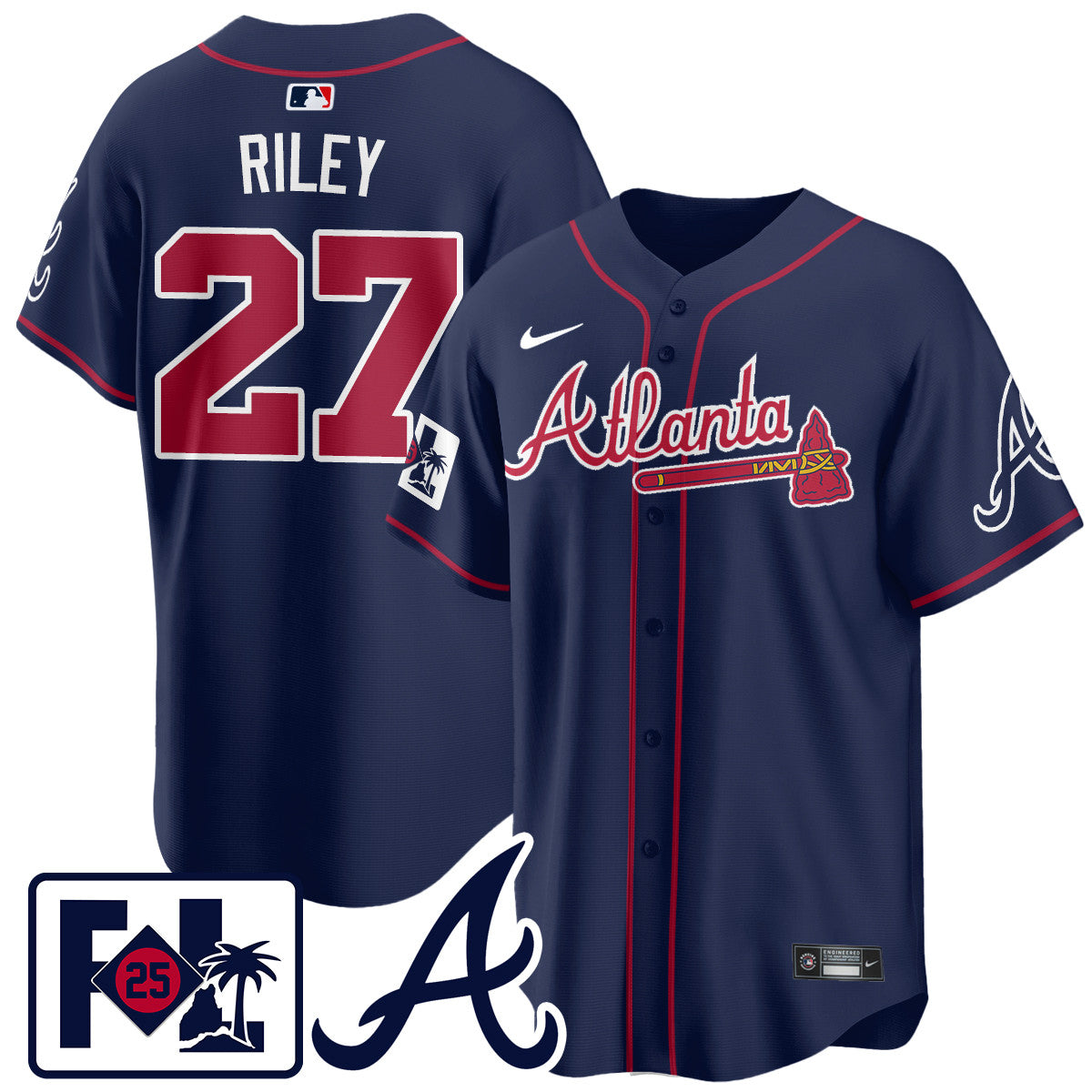 ATL 2025 Spring Training Jersey - All Stitched