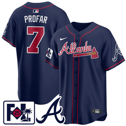 ATL 2025 Spring Training Jersey - All Stitched