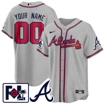 Custom Gender/Name ATL 2025 Spring Training Jersey - All Stitched