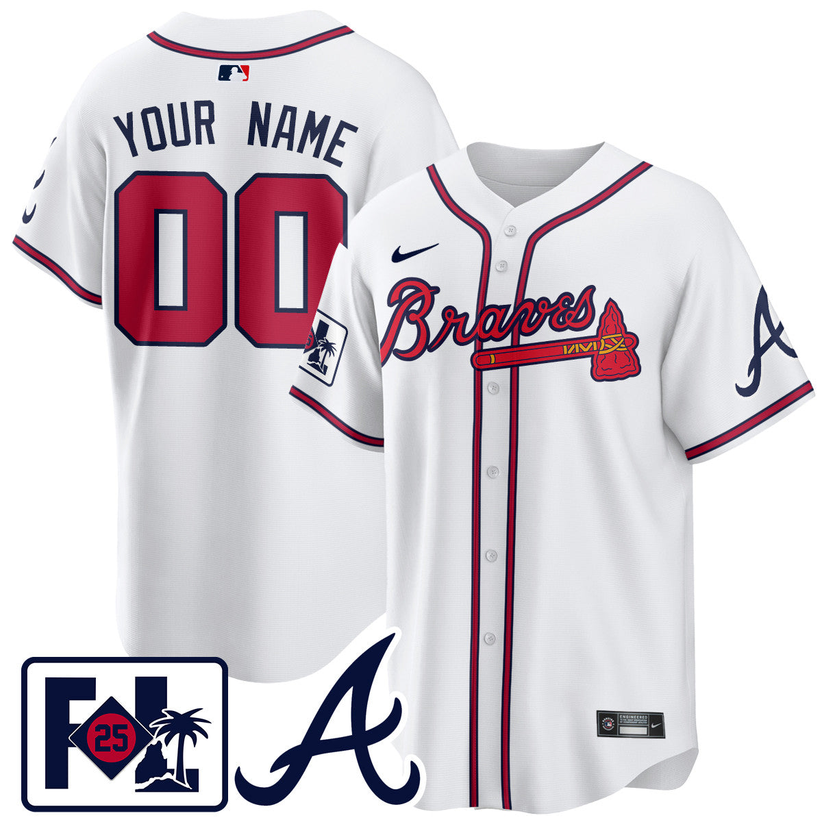 Custom Gender/Name ATL 2025 Spring Training Jersey - All Stitched