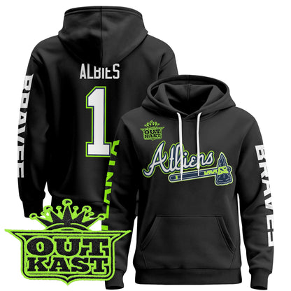Men's Atlanta Braves 2025 Atliens Pullover Hoodie - All Stitched