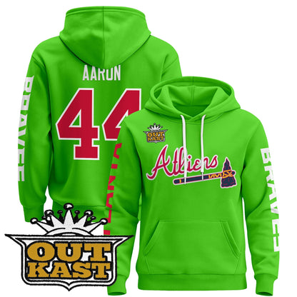 Men's Atlanta Braves 2025 Atliens Pullover Hoodie - All Stitched