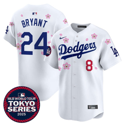 Men's Dodgers Tokyo Series 2025 Vapor Premier Limited Jersey V2 - Stitched