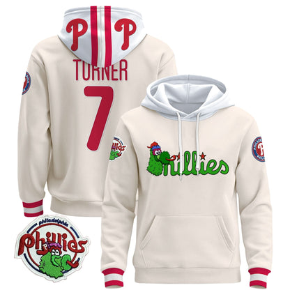 Men's Philadelphia Phillies Phanatic Patch Pullover Hoodie - All Stitched