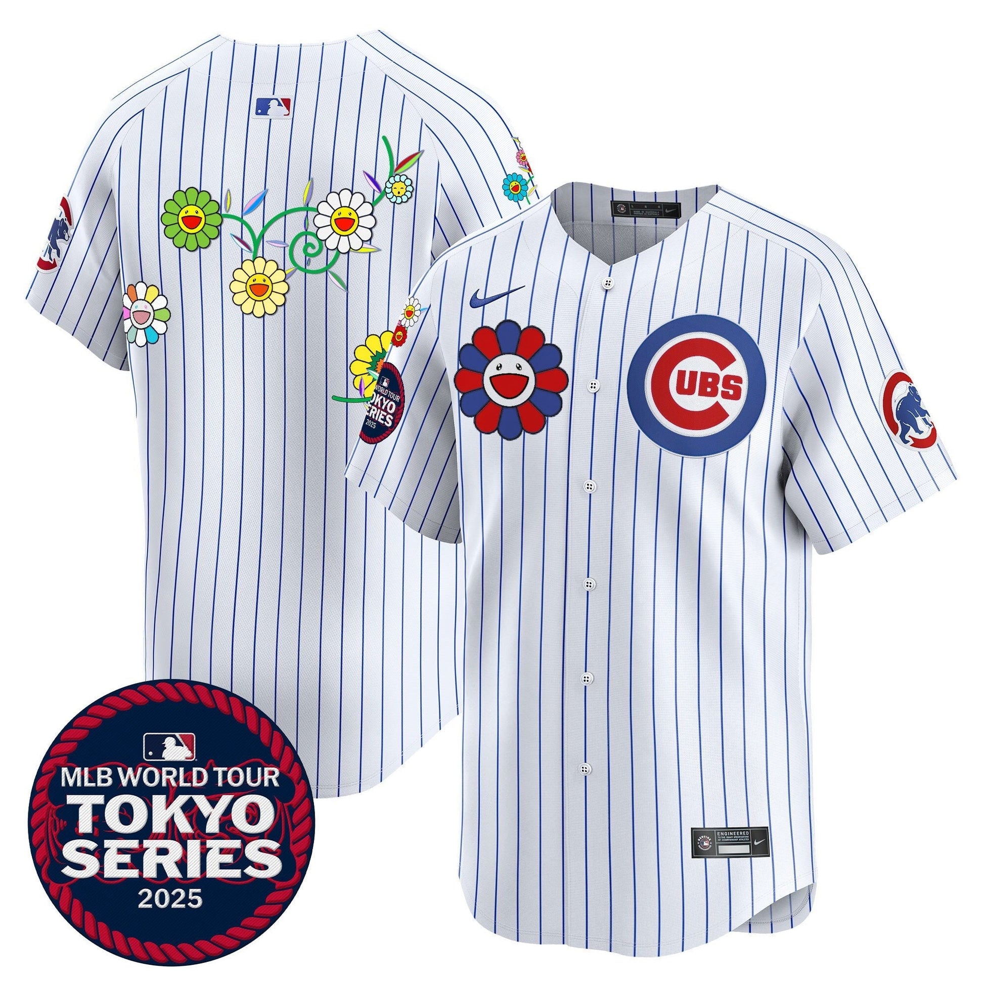 Men's Chicago Cubs Tokyo Series 2025 Vapor Premier Limited Jersey - Stitched