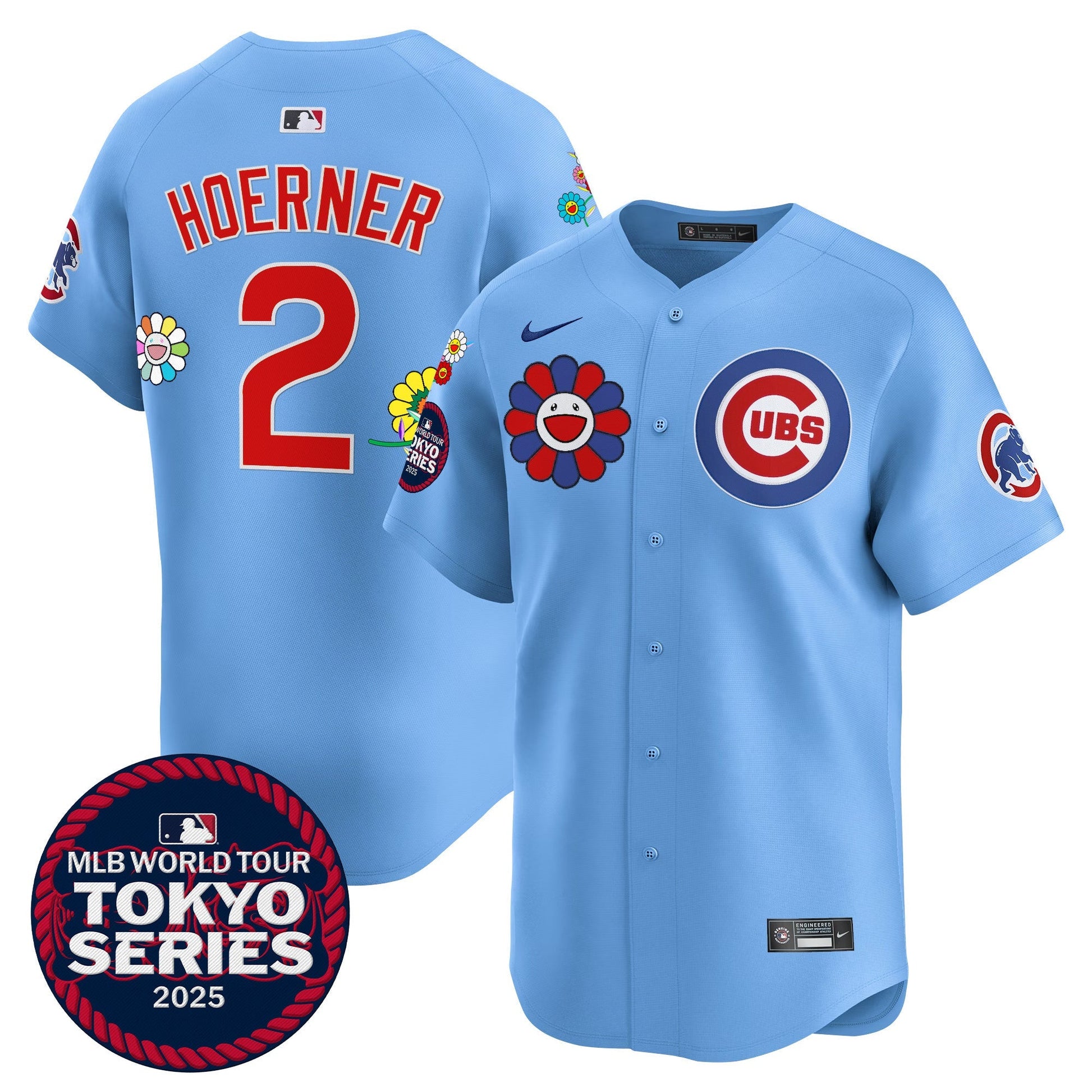 Men's Chicago Cubs Tokyo Series 2025 Vapor Premier Limited Jersey - Stitched