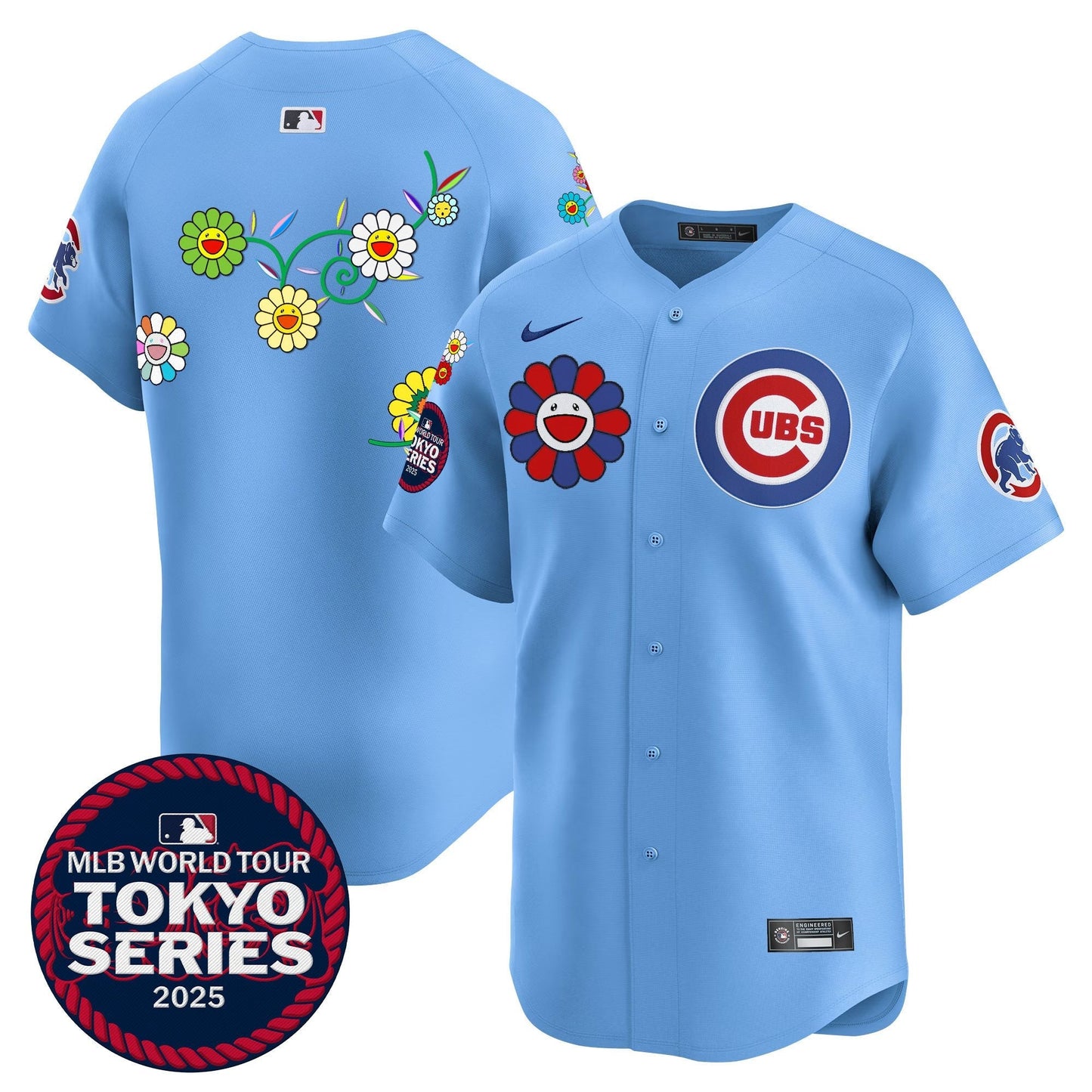 Men's Chicago Cubs Tokyo Series 2025 Vapor Premier Limited Jersey - Stitched