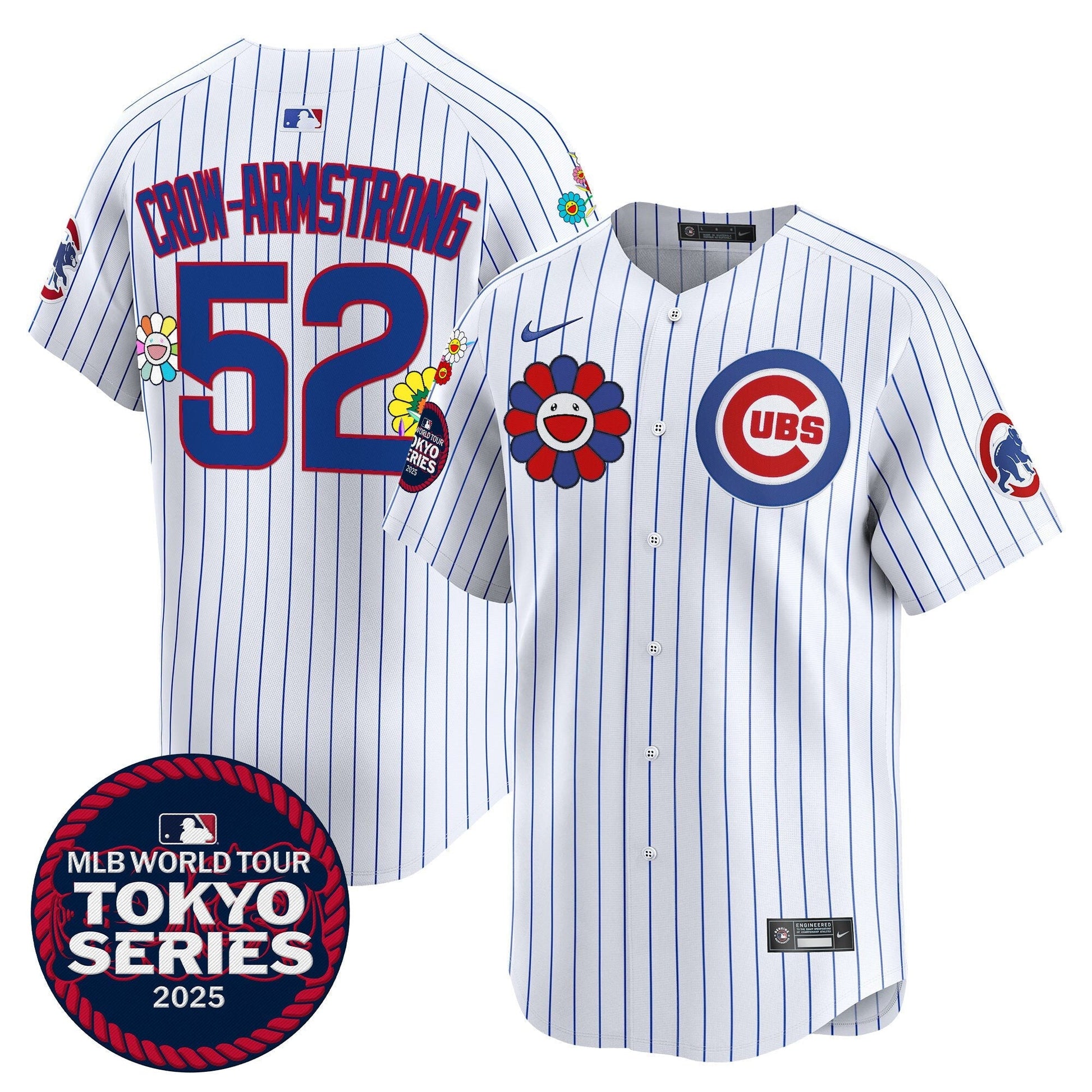 Men's Chicago Cubs Tokyo Series 2025 Vapor Premier Limited Jersey - Stitched