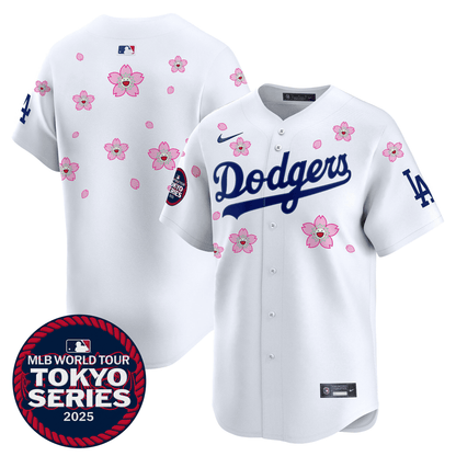 Men's Dodgers Tokyo Series 2025 Vapor Premier Limited Jersey V2 - Stitched