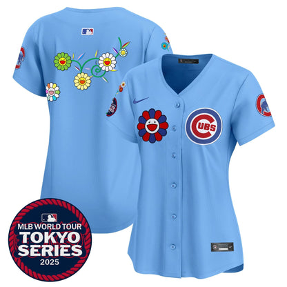 Women's Chicago Cubs Tokyo Series 2025 Vapor Premier Limited Jersey - Stitched