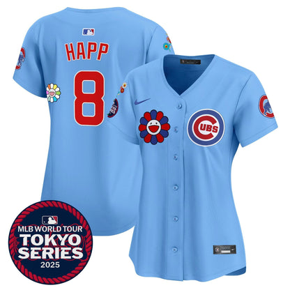 Women's Chicago Cubs Tokyo Series 2025 Vapor Premier Limited Jersey - All Stitched