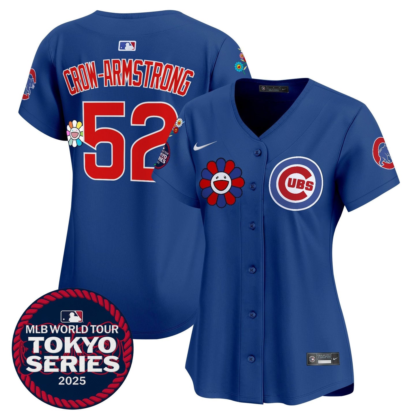 Women's Chicago Cubs Tokyo Series 2025 Vapor Premier Limited Jersey - Stitched