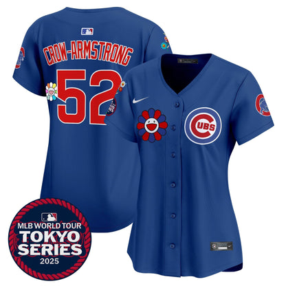 Women's Chicago Cubs Tokyo Series 2025 Vapor Premier Limited Jersey - Stitched
