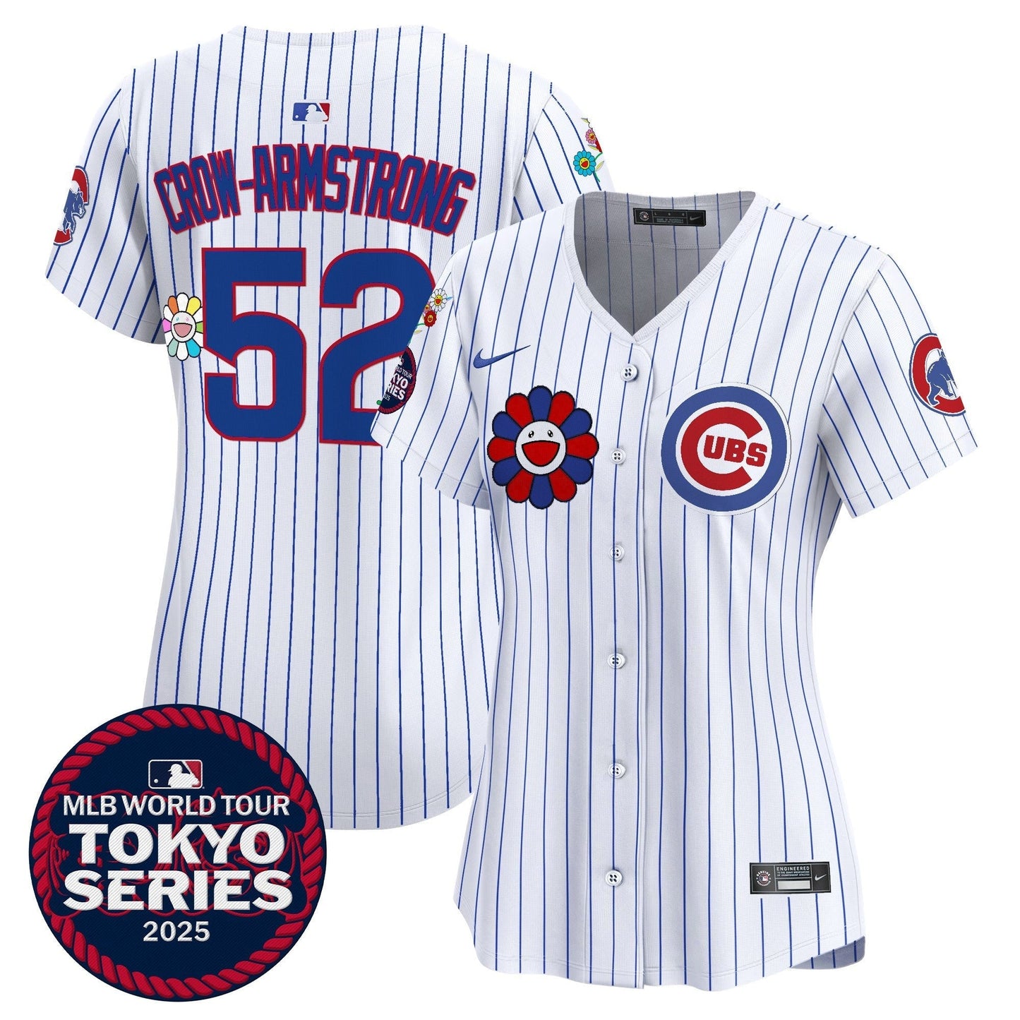 Women's Chicago Cubs Tokyo Series 2025 Vapor Premier Limited Jersey - All Stitched