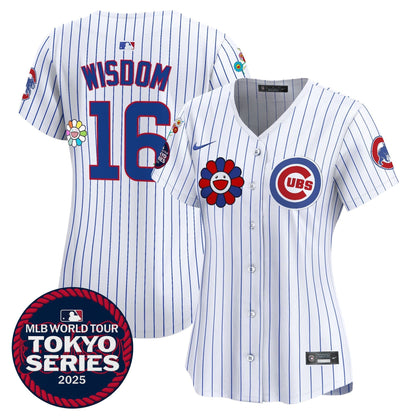Women's Chicago Cubs Tokyo Series 2025 Vapor Premier Limited Jersey - All Stitched