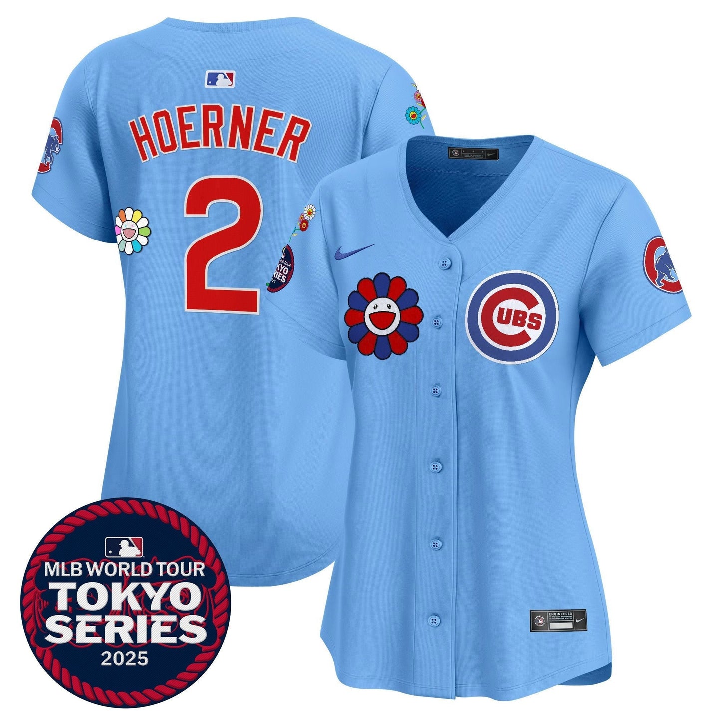 Women's Chicago Cubs Tokyo Series 2025 Vapor Premier Limited Jersey - All Stitched