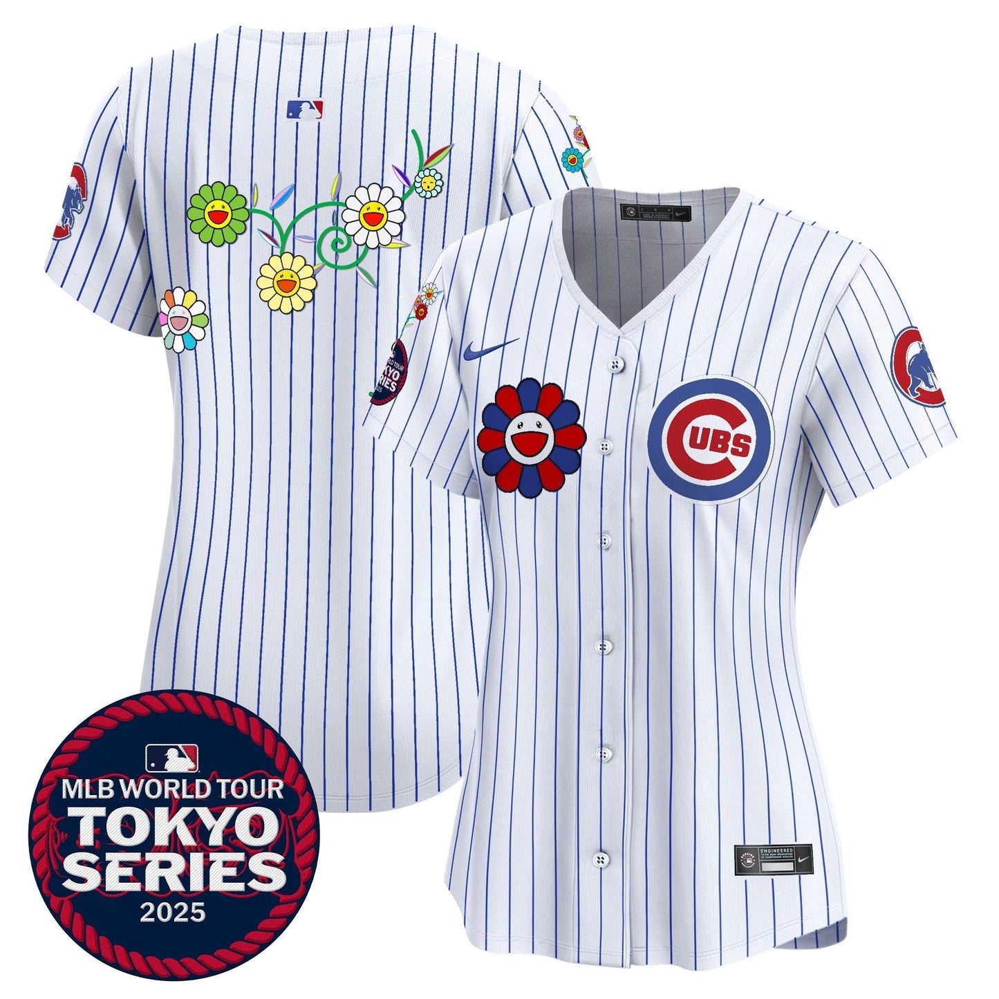 Women's Chicago Cubs Tokyo Series 2025 Vapor Premier Limited Jersey - Stitched