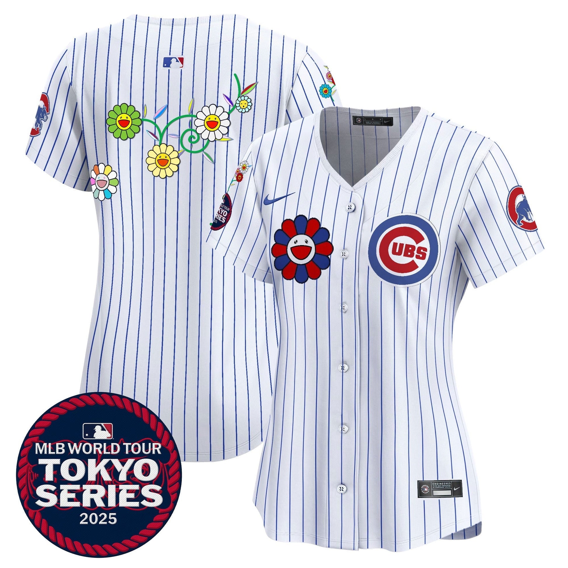 Women's Chicago Cubs Tokyo Series 2025 Vapor Premier Limited Jersey - Stitched