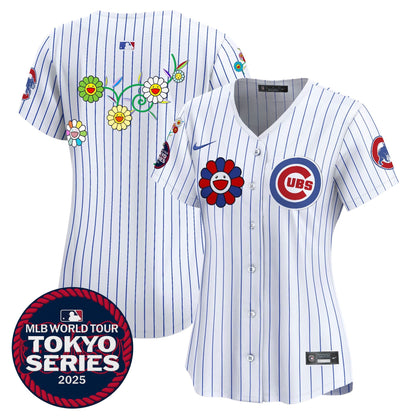 Women's Chicago Cubs Tokyo Series 2025 Vapor Premier Limited Jersey - Stitched