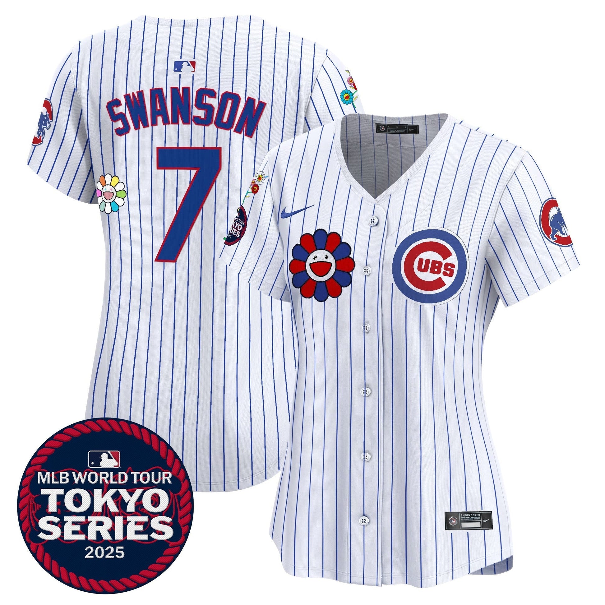 Women's Chicago Cubs Tokyo Series 2025 Vapor Premier Limited Jersey - Stitched
