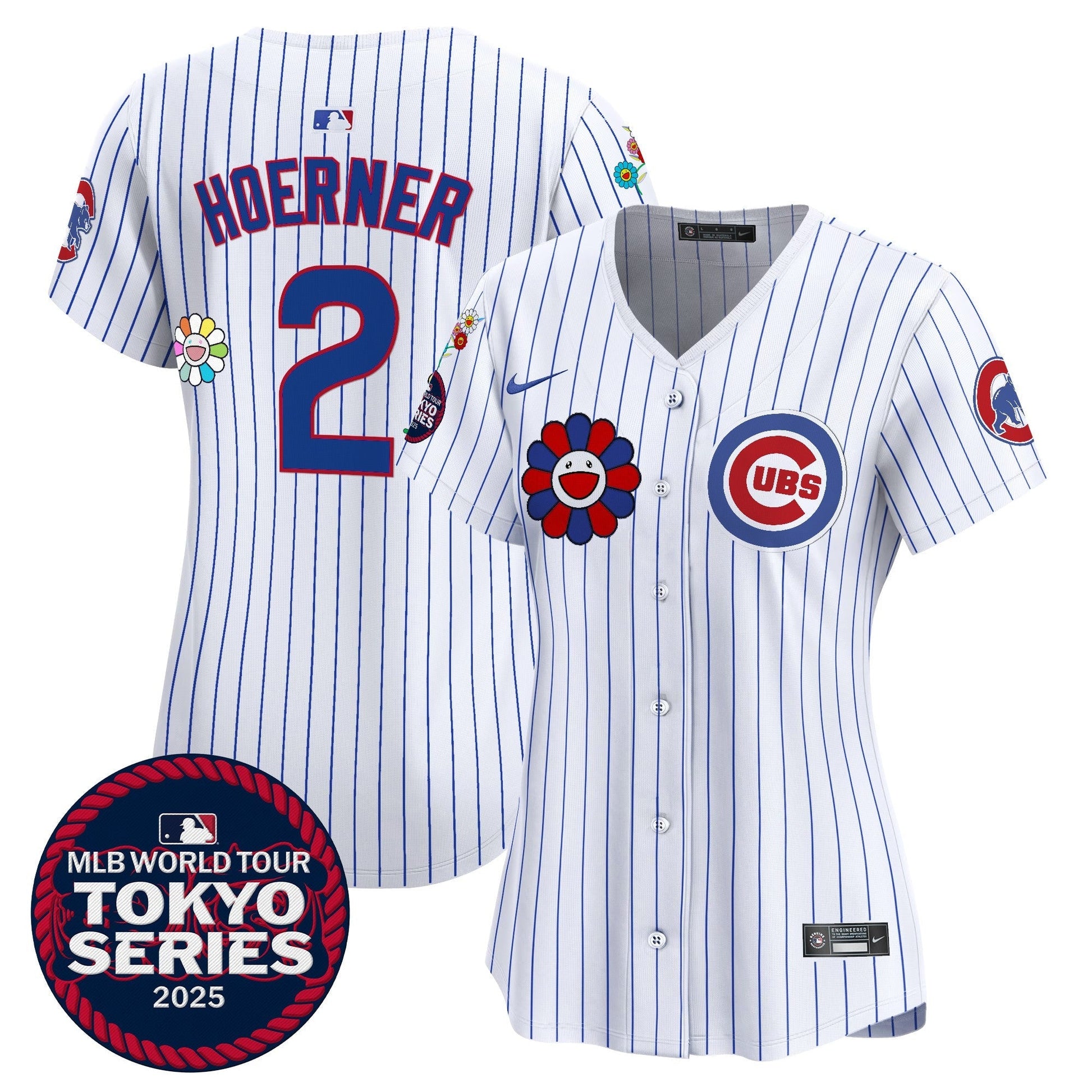 Women's Chicago Cubs Tokyo Series 2025 Vapor Premier Limited Jersey - Stitched