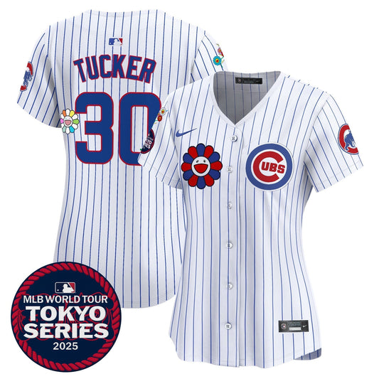 Women's Chicago Cubs Tokyo Series 2025 Vapor Premier Limited Jersey - All Stitched