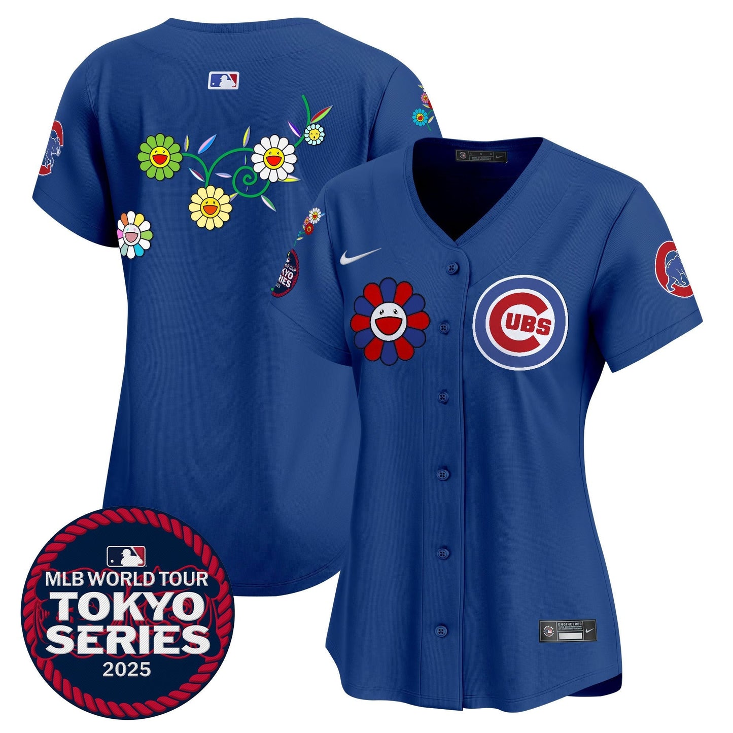 Women's Chicago Cubs Tokyo Series 2025 Vapor Premier Limited Jersey - Stitched