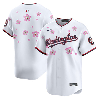 Men's Washington Nationals Cherry Blossom Vapor Premier Limited Jersey - Stitched