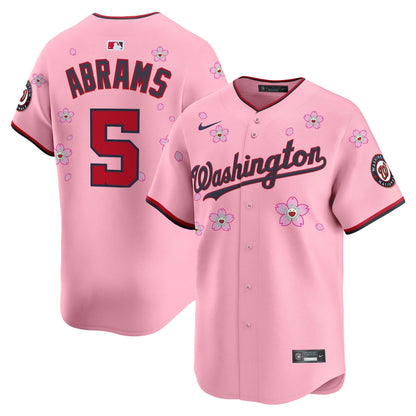 Men's Washington Nationals Cherry Blossom Vapor Premier Limited Jersey - Stitched