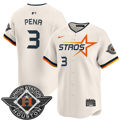 Houston Astros 2025 City Connect Vapor Premier Limited Jersey - All Stitched