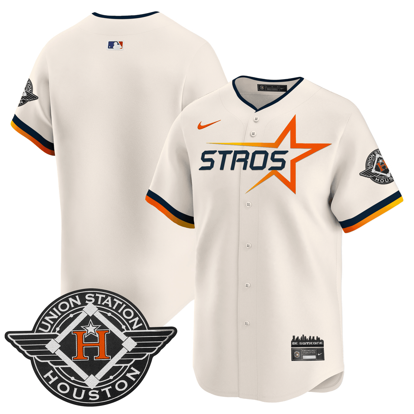 Houston Astros 2025 City Connect Vapor Premier Limited Jersey - All Stitched
